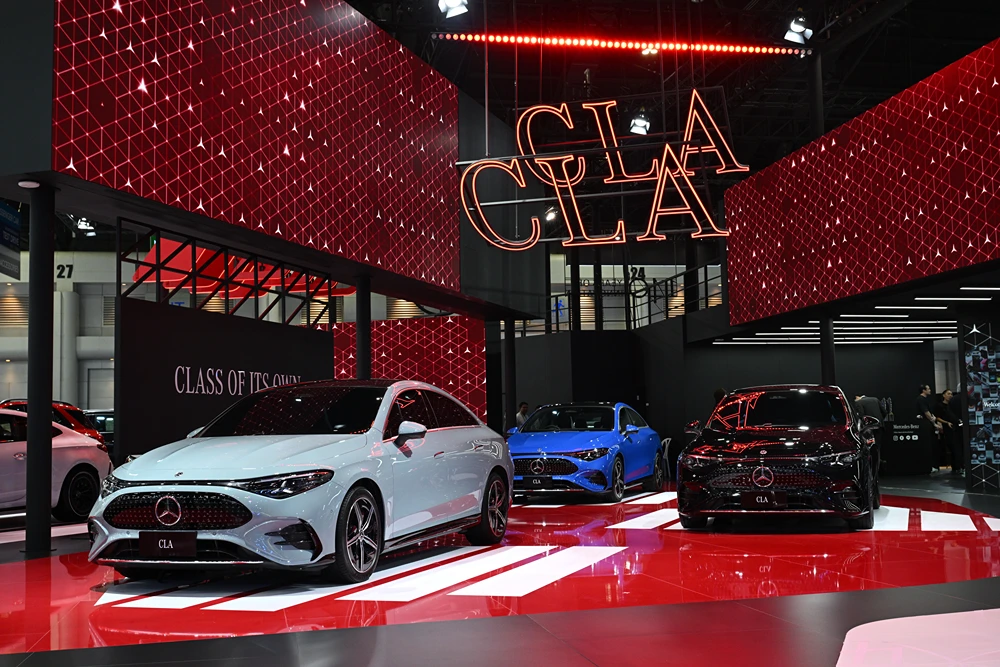 The Vietnam Motor Show 2024 was officially opened, with many automobile and motorcycle brands participating.