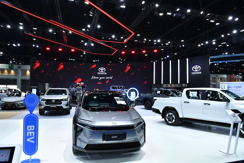 The Vietnam Motor Show 2024 was officially opened, with many automobile and motorcycle brands participating.
