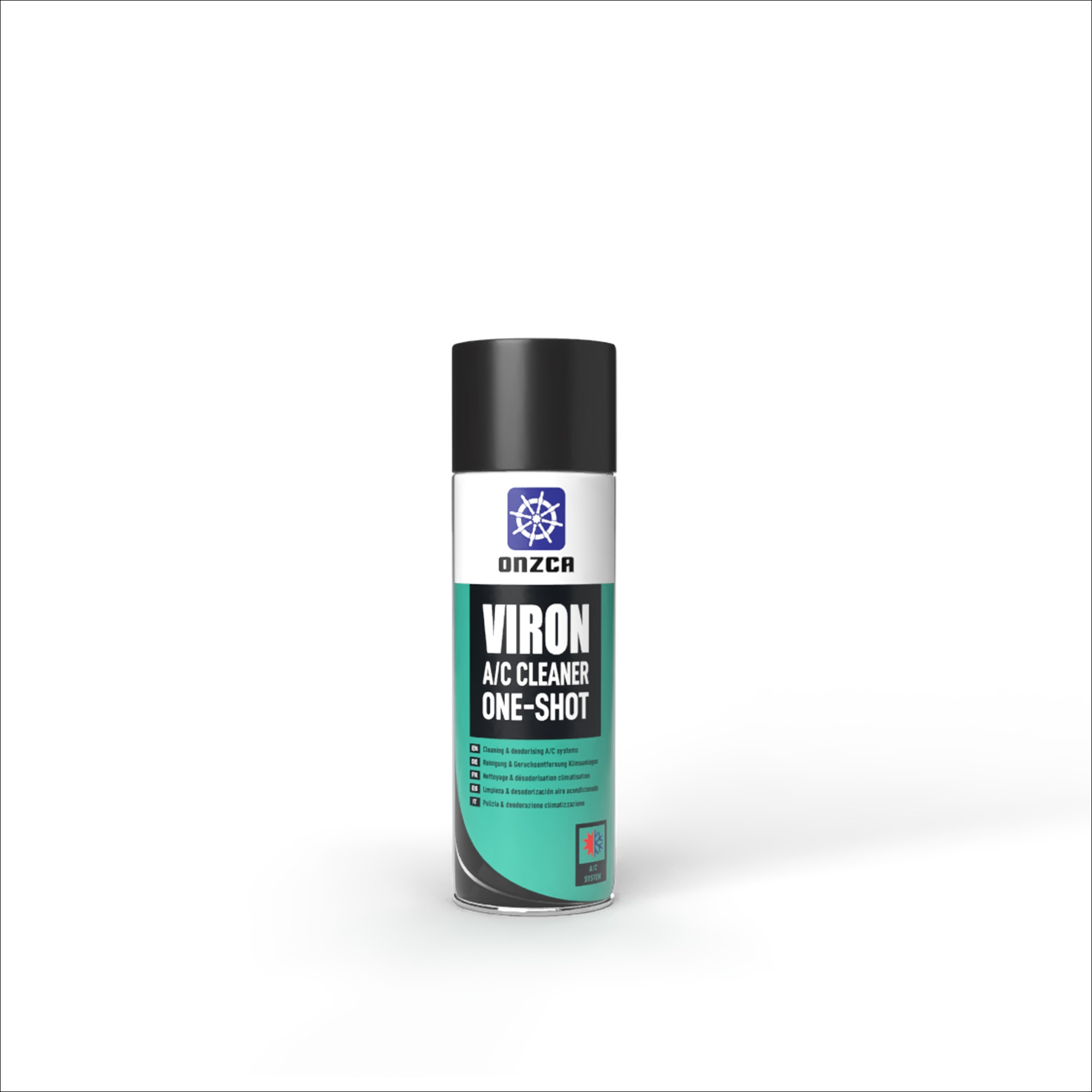 VIRON - Nhãn mặt trước cung cấp tên sản phẩm và một số thông tin quan trọng khác.